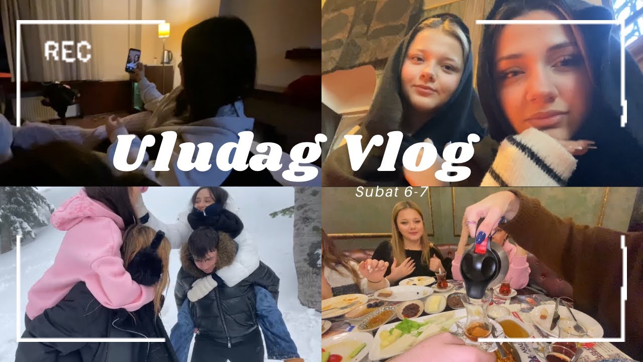 BURSA ULUDAG VLOG🗻 |okul gezisi| Beyza Mutlu