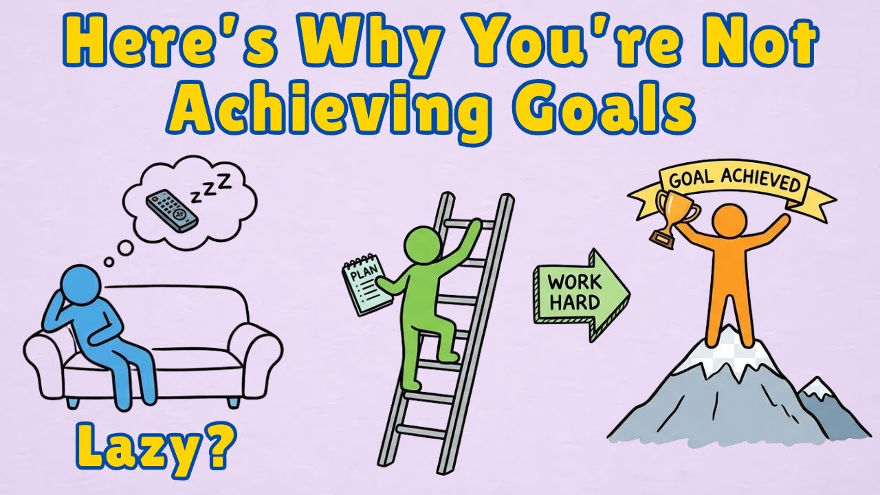 How to Stop Being Lazy and Finally Achieve Your Goals | how to stop being lazy