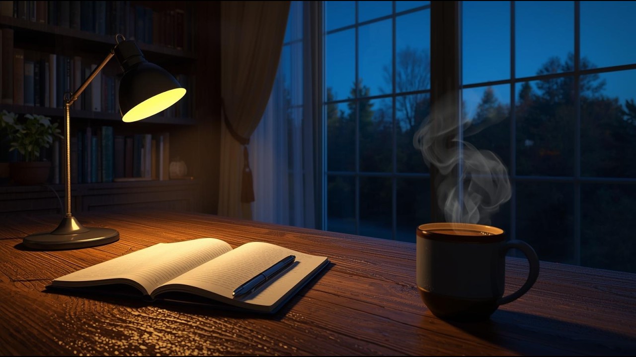 Warm Cozy Piano for Evening Study Sessions