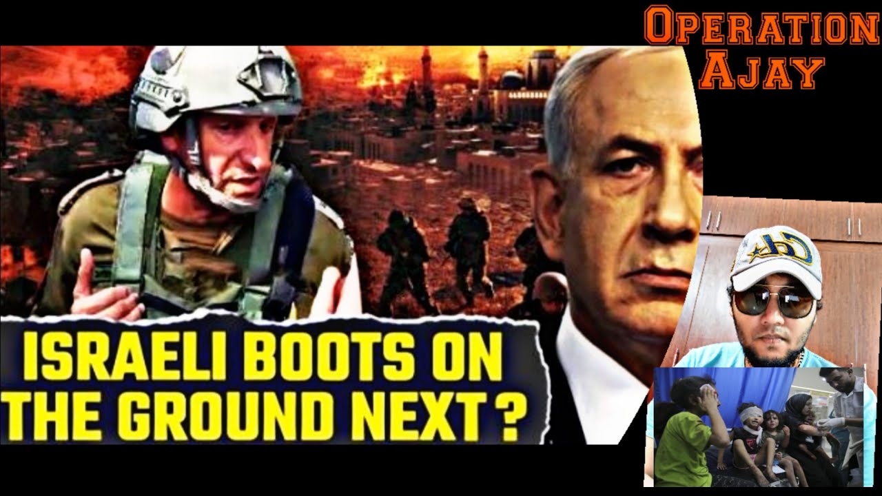 MG Talks|Operation Ajay|Israel's ground attack plan on Gaza|Warning to Palestine #gazaunderattack