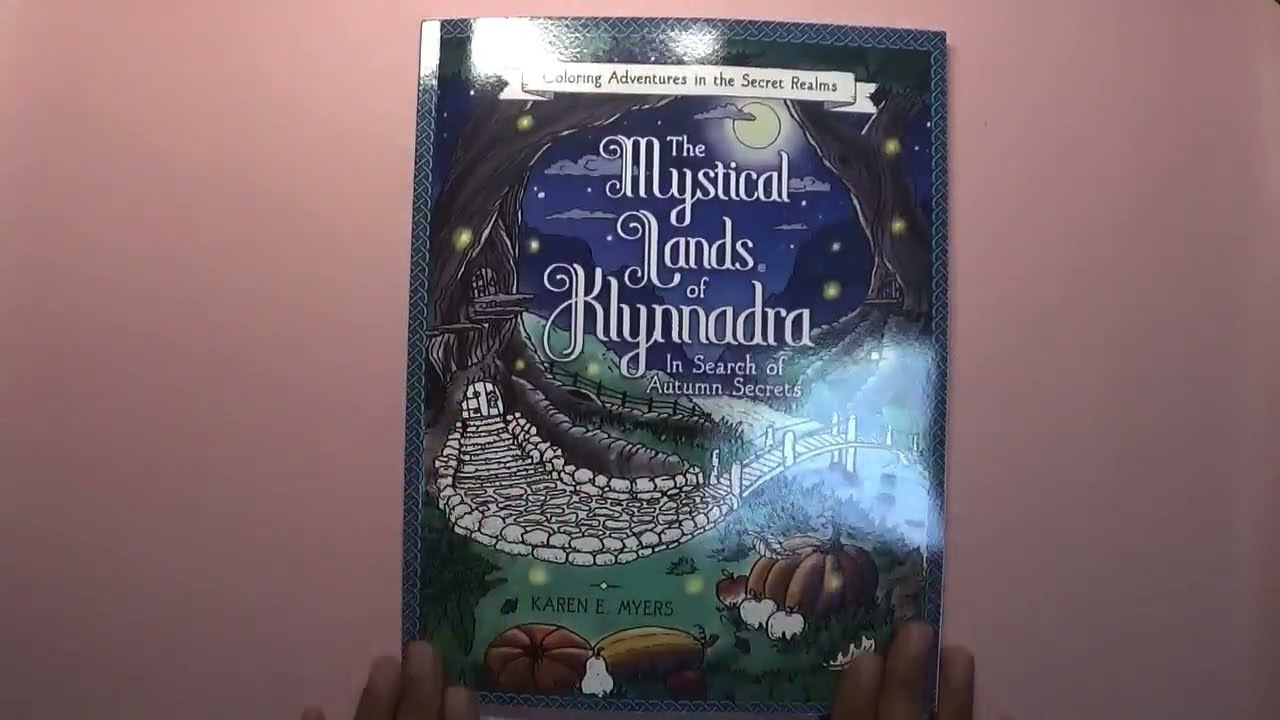 The Mystical lands of Klynnadra | Flip-through | Adult Colouring