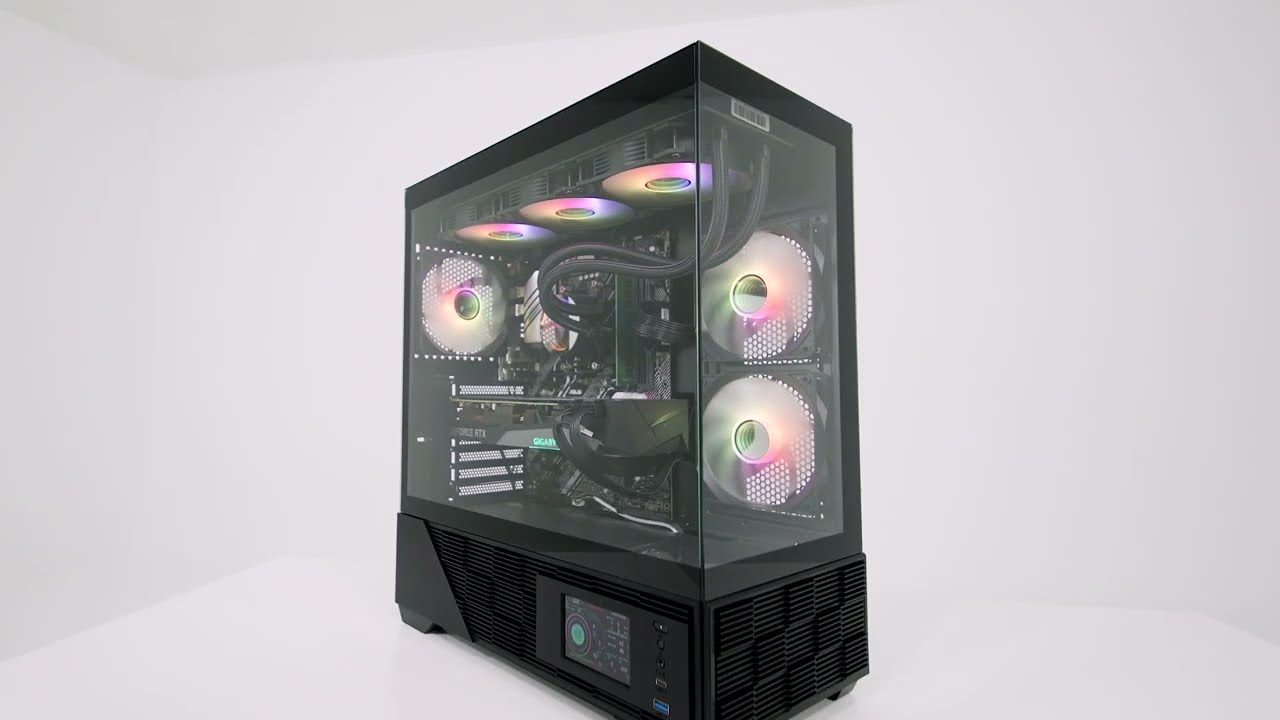 RAIDMAX i803 with Custom LCD Display &ndash; Panoramic ATX Gaming Case Unboxed!