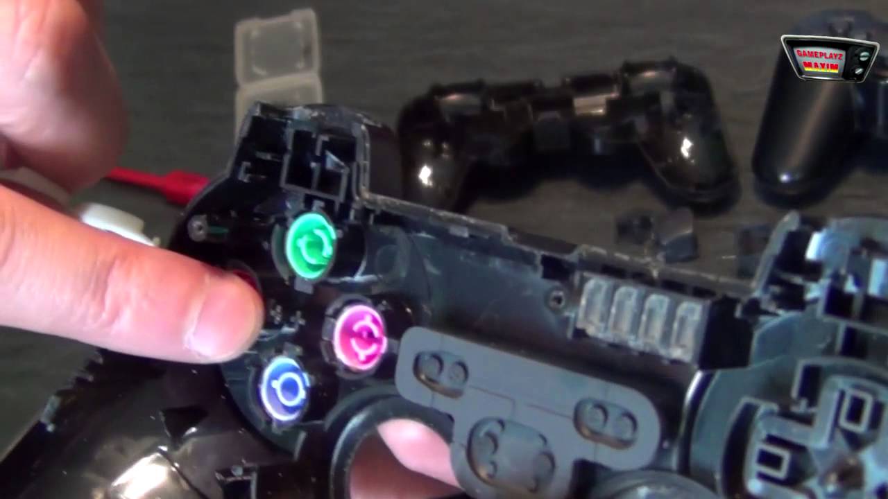 KREATYWNIE #3 - Wymiana Baterii, gumek , nakładek na analogi w padach PS3 by maxim