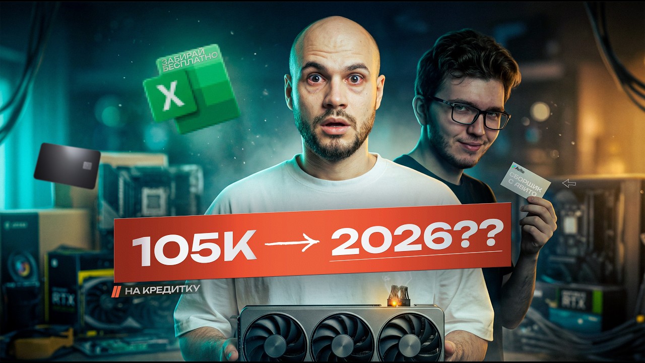 Собрал САМЫЙ ДЕШЕВЫЙ МОЩНЫЙ ПК за 105к… и ВЛИП. Сколько это стоит в 2026?