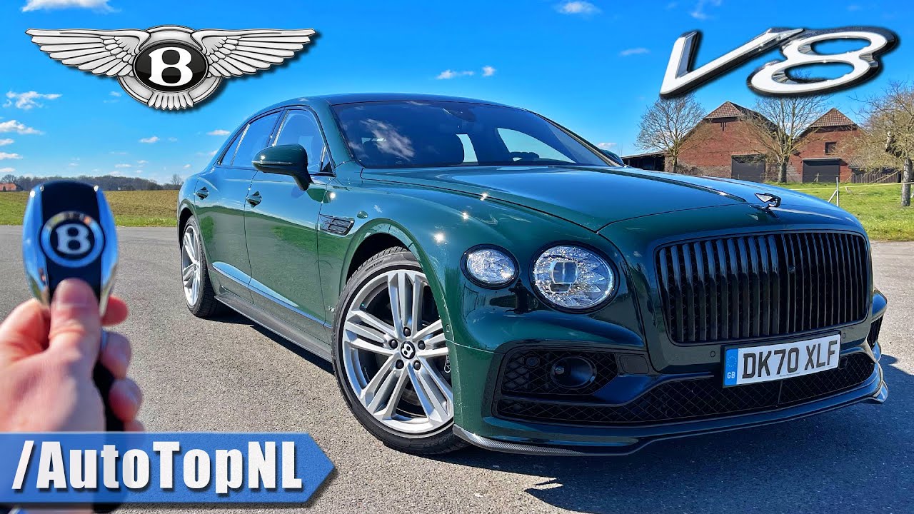 2021 Bentley Flying Spur V8 REVIEW on AUTOBAHN [NO SPEED LIMIT] by AutoTopNL