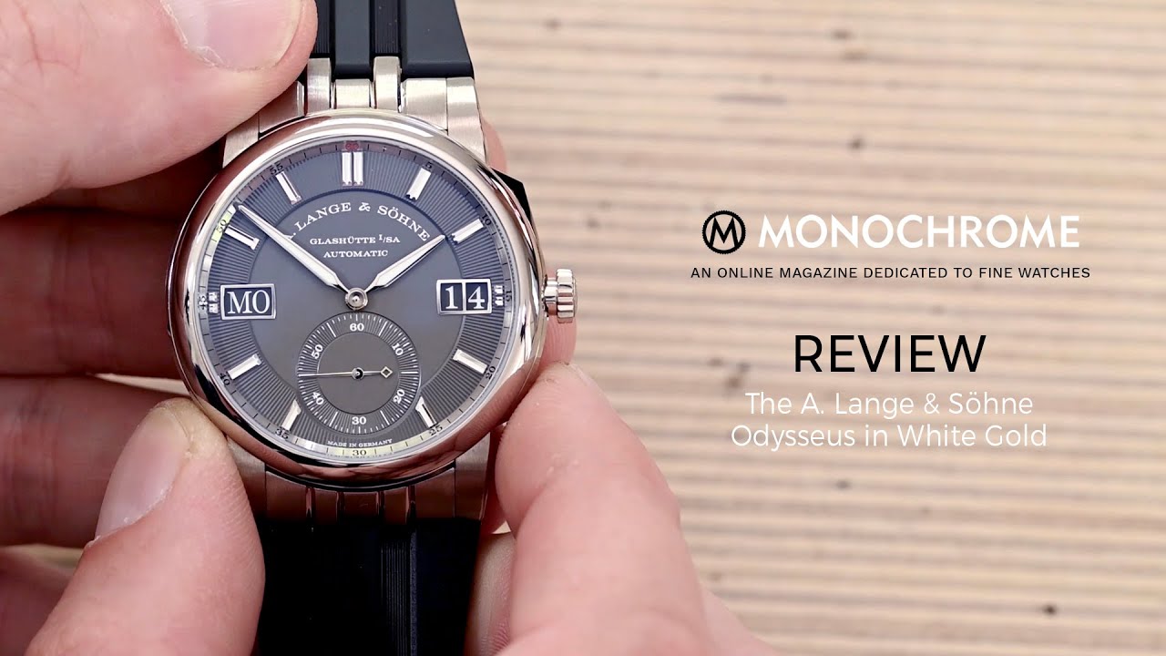 ОБЗОР: A. Lange & Söhne Odysseus из белого золота