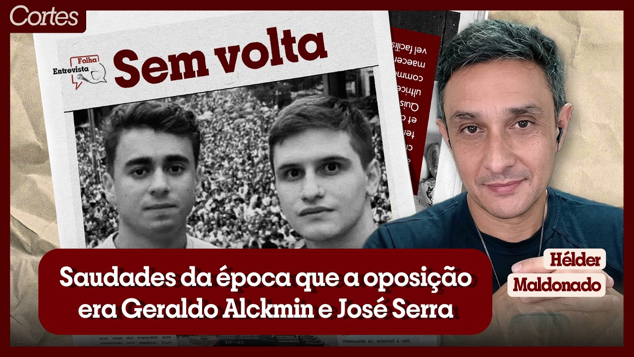HÉLDER MALDONADO enfatiza : PACIFICAÇÃO DO BRASIL é UMA ILUSÃO