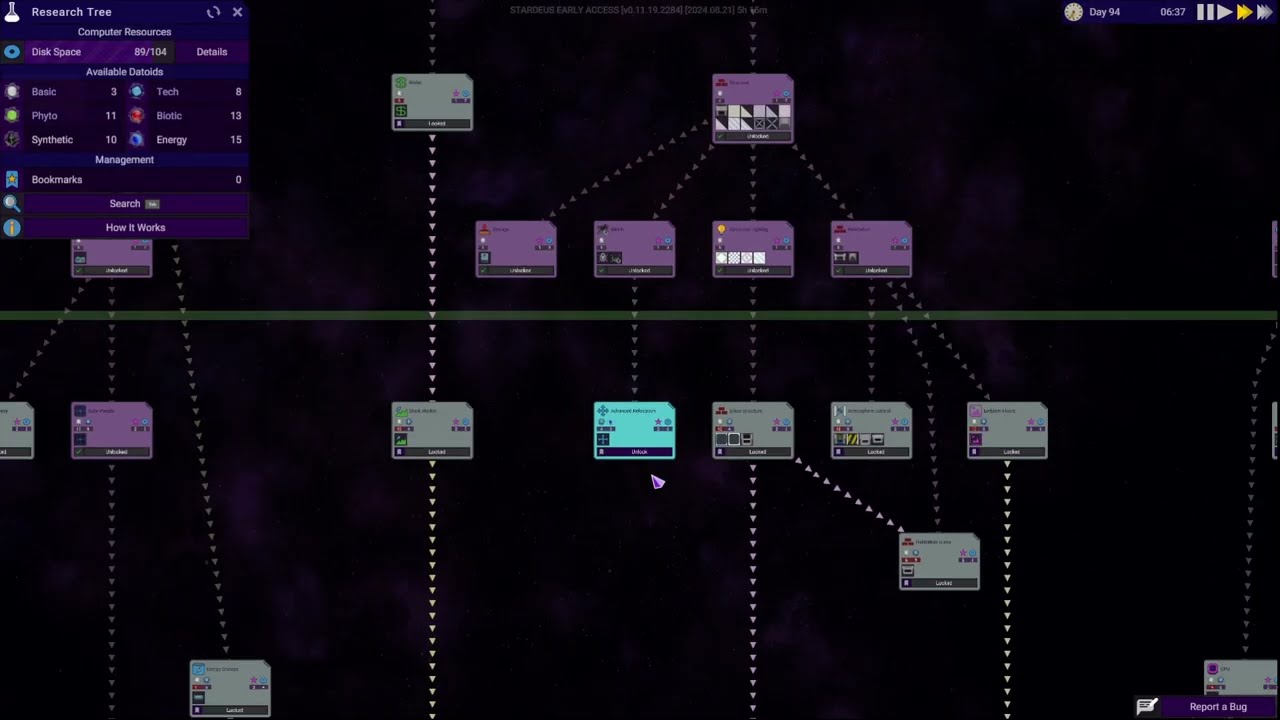 Stardeus ( Bioverse Update ) Early Access Part 4