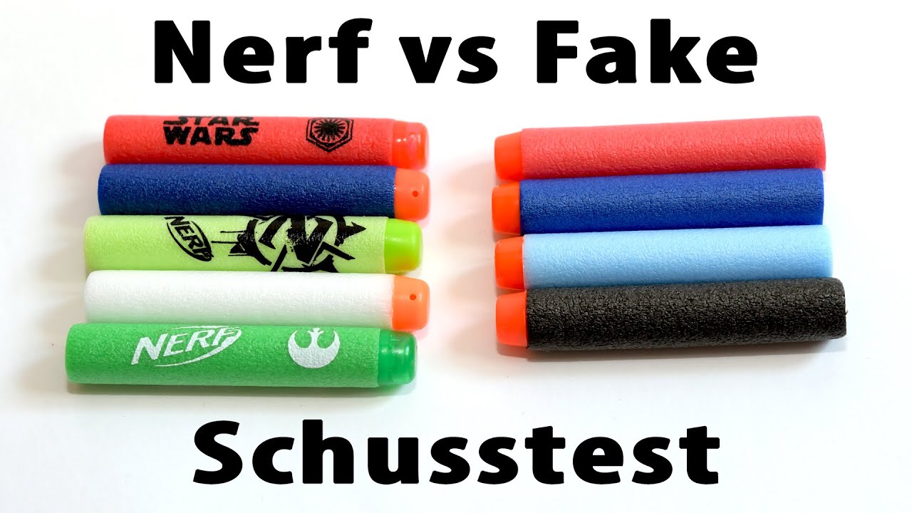 Nerf vs Fake Darts [deutsch/german]