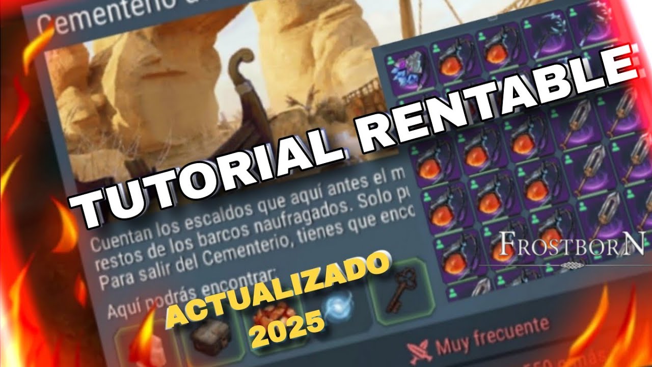 Cementerio de Barcos: El Tutorial Definitivo (2025) Frostborn