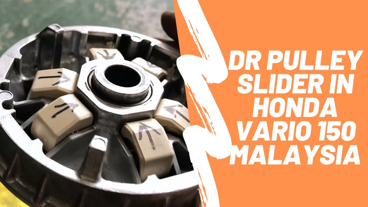 Honda Vario 150 Malaysia | Memasang Dr Pulley Slider | Top Speed ada Naik ke?
