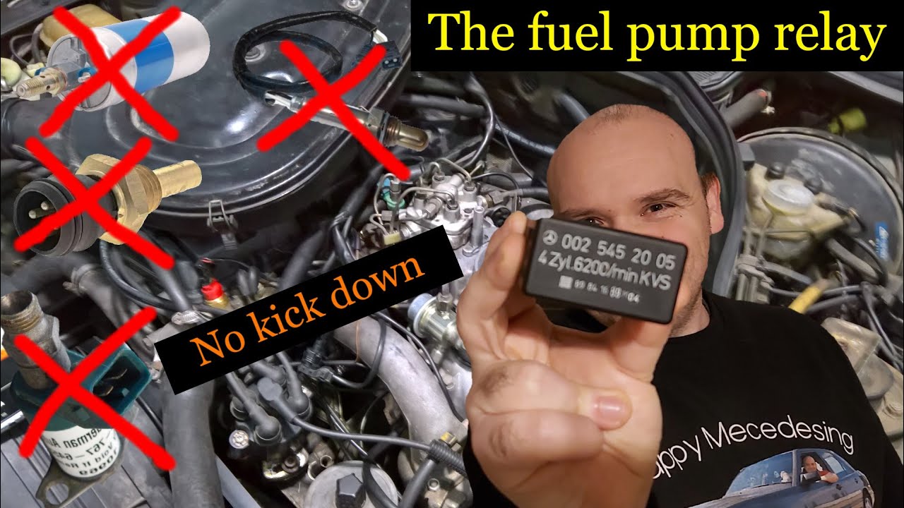 ㉦Mercedes Ke-Jetronic㉦ - The Fuel Pump Relay