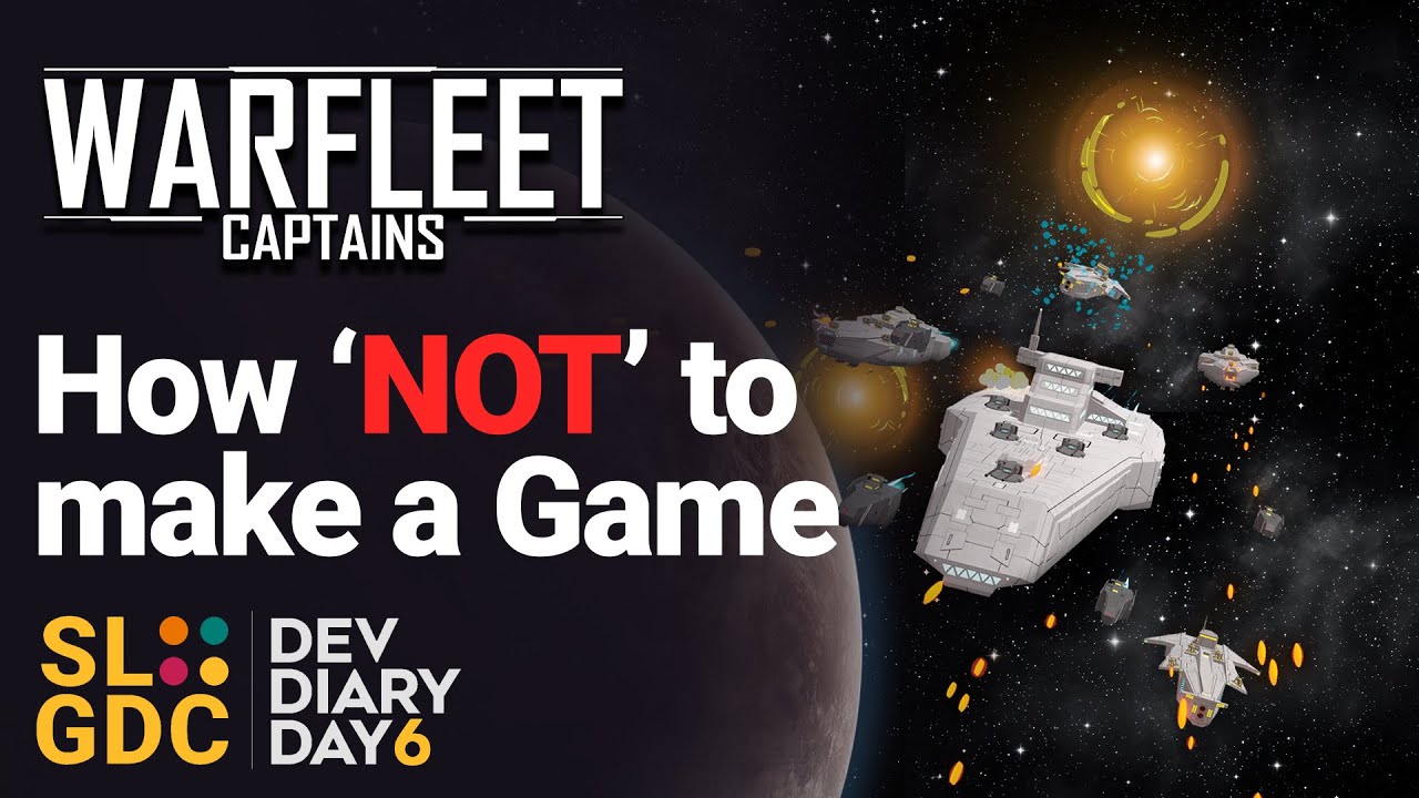How NOT to make a game (Warfleet Captains) | Achila and Bupathi | SLGDC 2026 D3