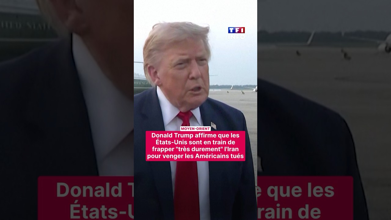 🔴 Donald Trump says he hit Iran 