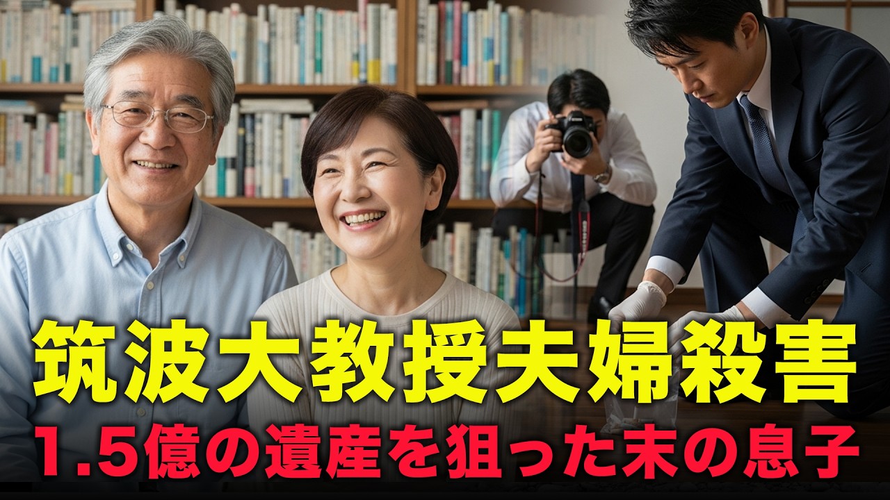 2003年筑波大学教授夫婦惨殺事件、18年後に三男の完璧なアリバイが崩れ去った理由