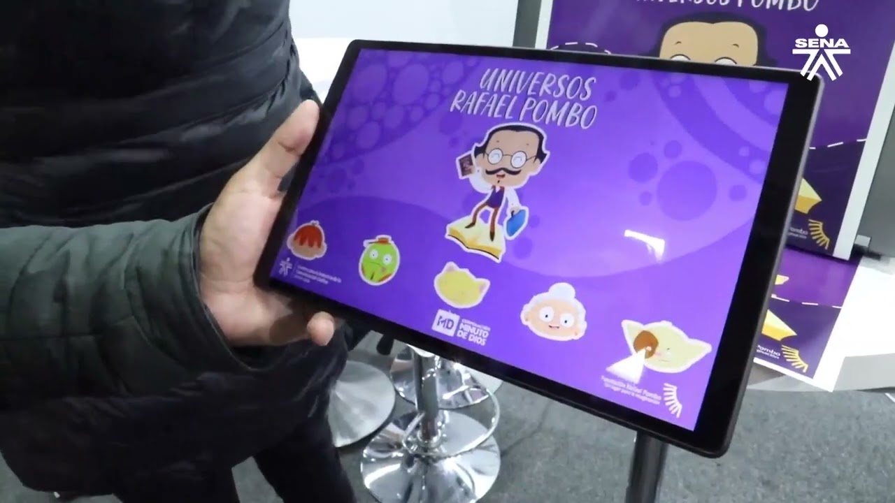 Trabajos de animaci&oacute;n 3D en FILBO 2022