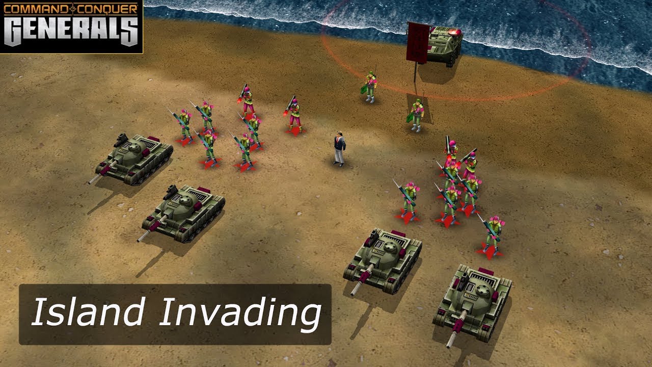 [C&C Generals] - Island Invading - Mission by Just Rey