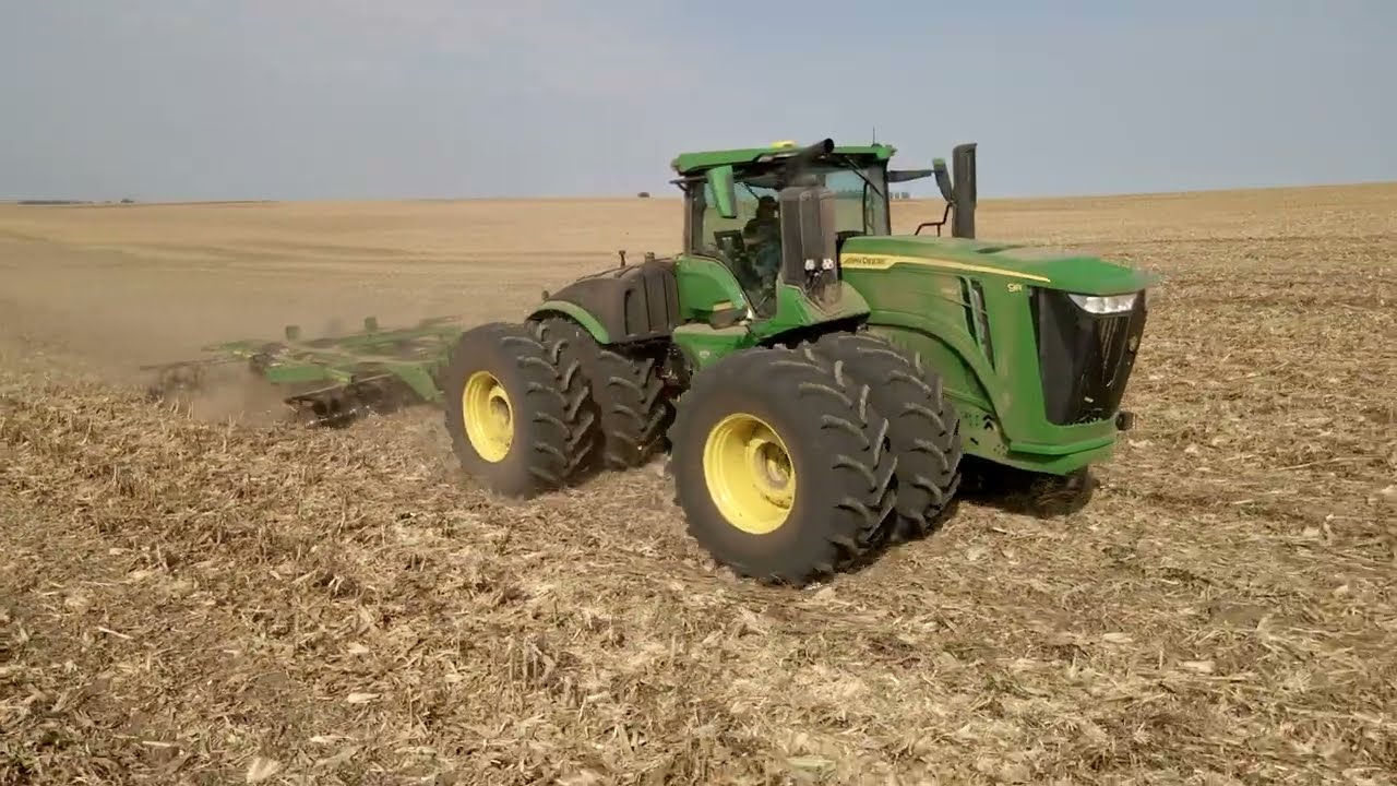 2 9R 590's Doing Deep Tillage