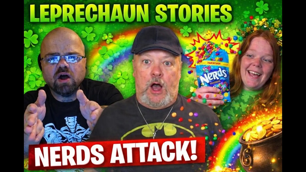 St. Patrick’s Day Chaos:  Leprechaun Stories, Wrestling Road Life & Nerds Flying!