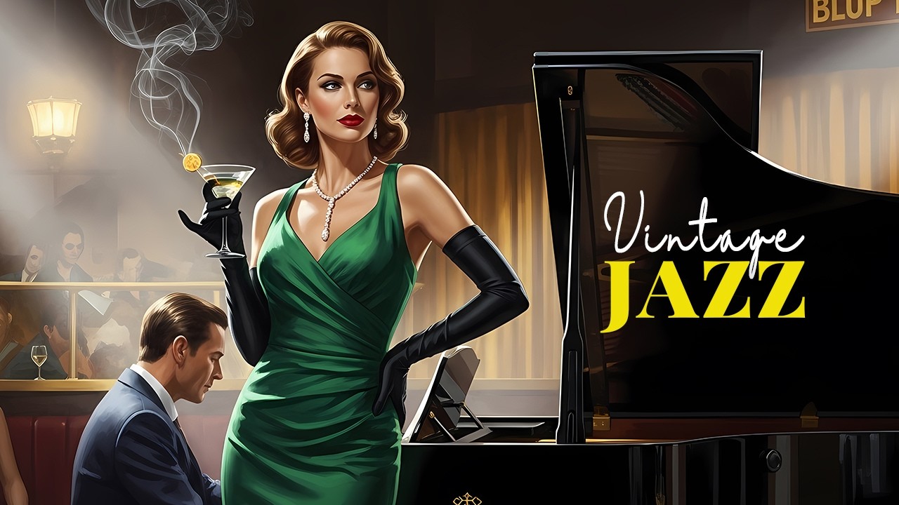 Outside of the 1940's Jazz Bar - Vintage Classics