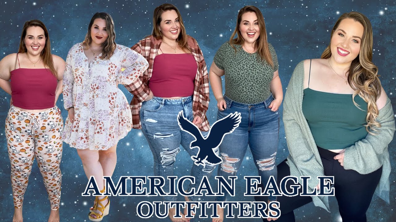American Eagle Curvy Jeans, Cardigans, & All The Fall Things 🍁 Plus Size Try-On Haul  | Sarah Vargas