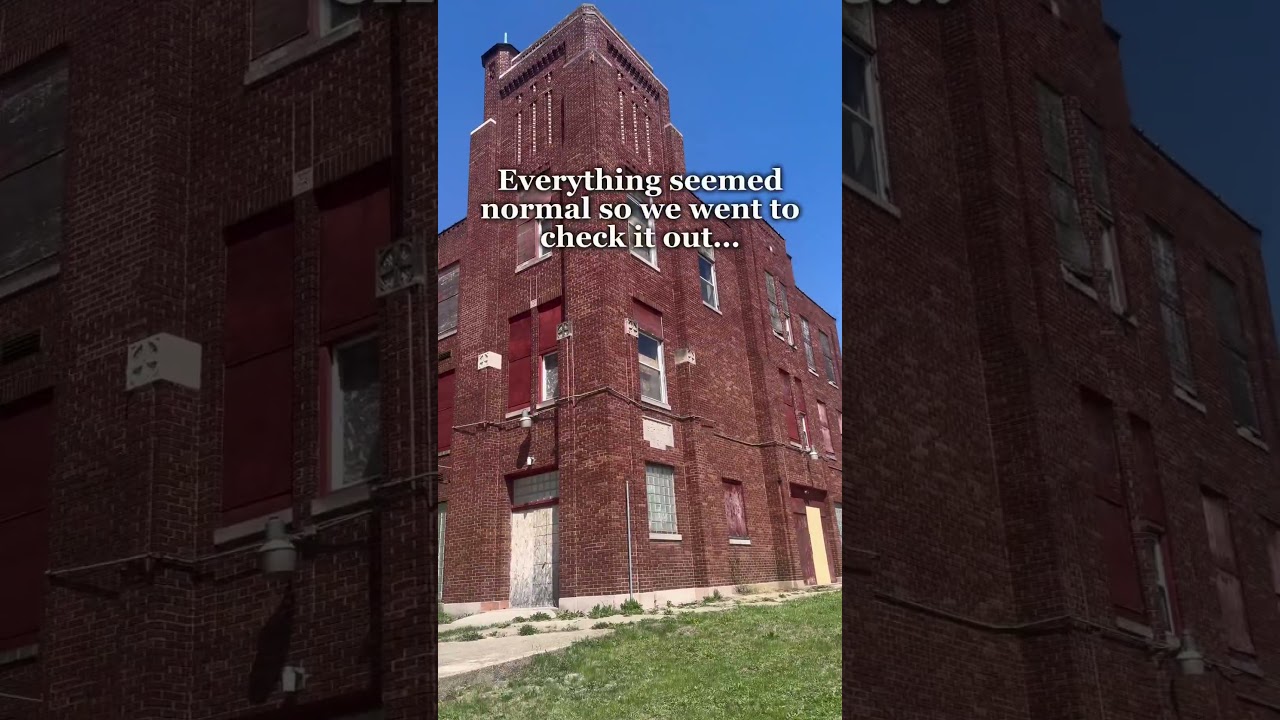 We got chased out of an abandoned Catholic school&hellip;