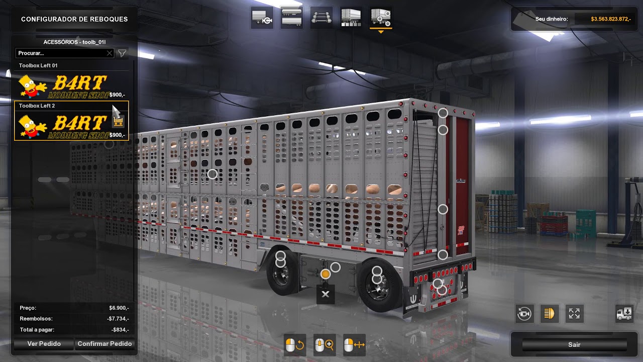 Wilson Silverstar 53   American Truck Simulator  by B4RT MODDING
