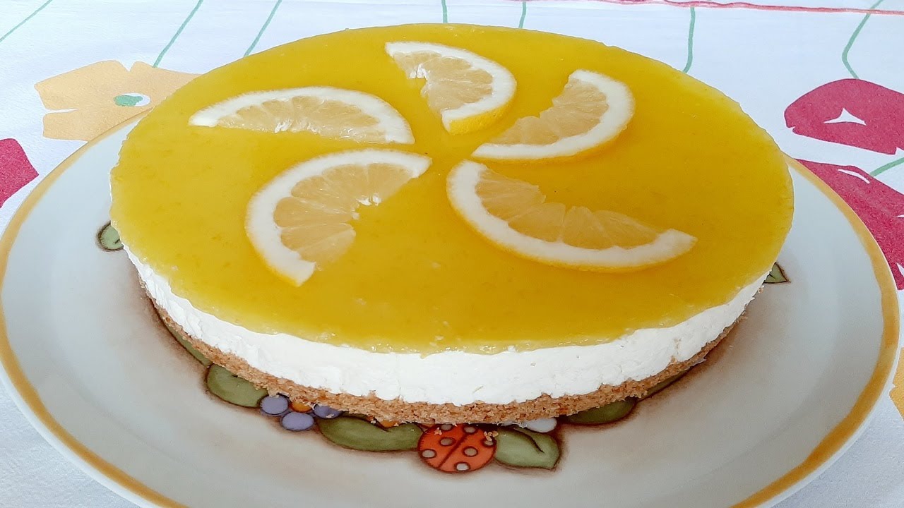 CHEESECAKE ESTIVA AL LIMONE