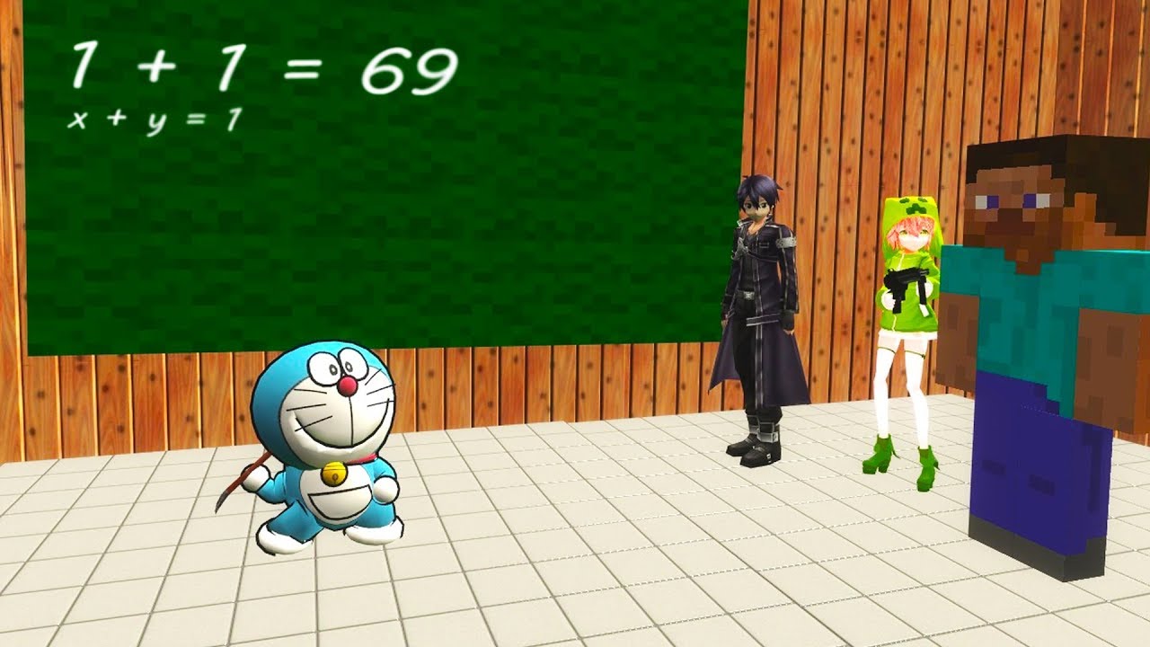 DOREMON LẦN ĐẦU ĐI HỌC GẶP BẠN BÈ!! - (Gmod Hài Hước) Garry's Mod