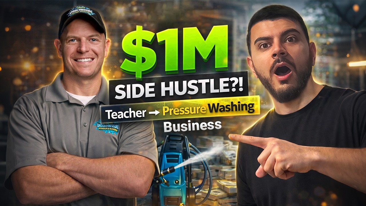 This Teacher Built a $1M Pressure Washing Business (While Still Teaching)