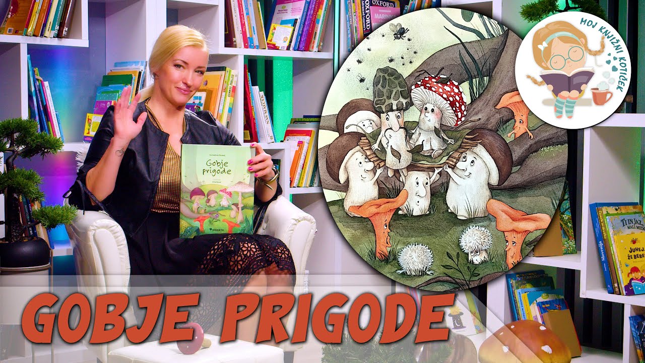 🍄 GOBJE PRIGODE - pravljica za lahko noč
