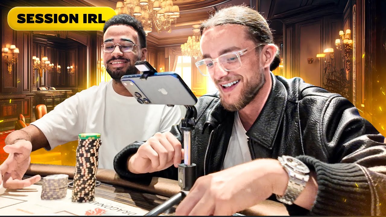 LA MELLEURE SESSION BLACKJACK IRL DE MA VIE 🤯 (on devient fou)
