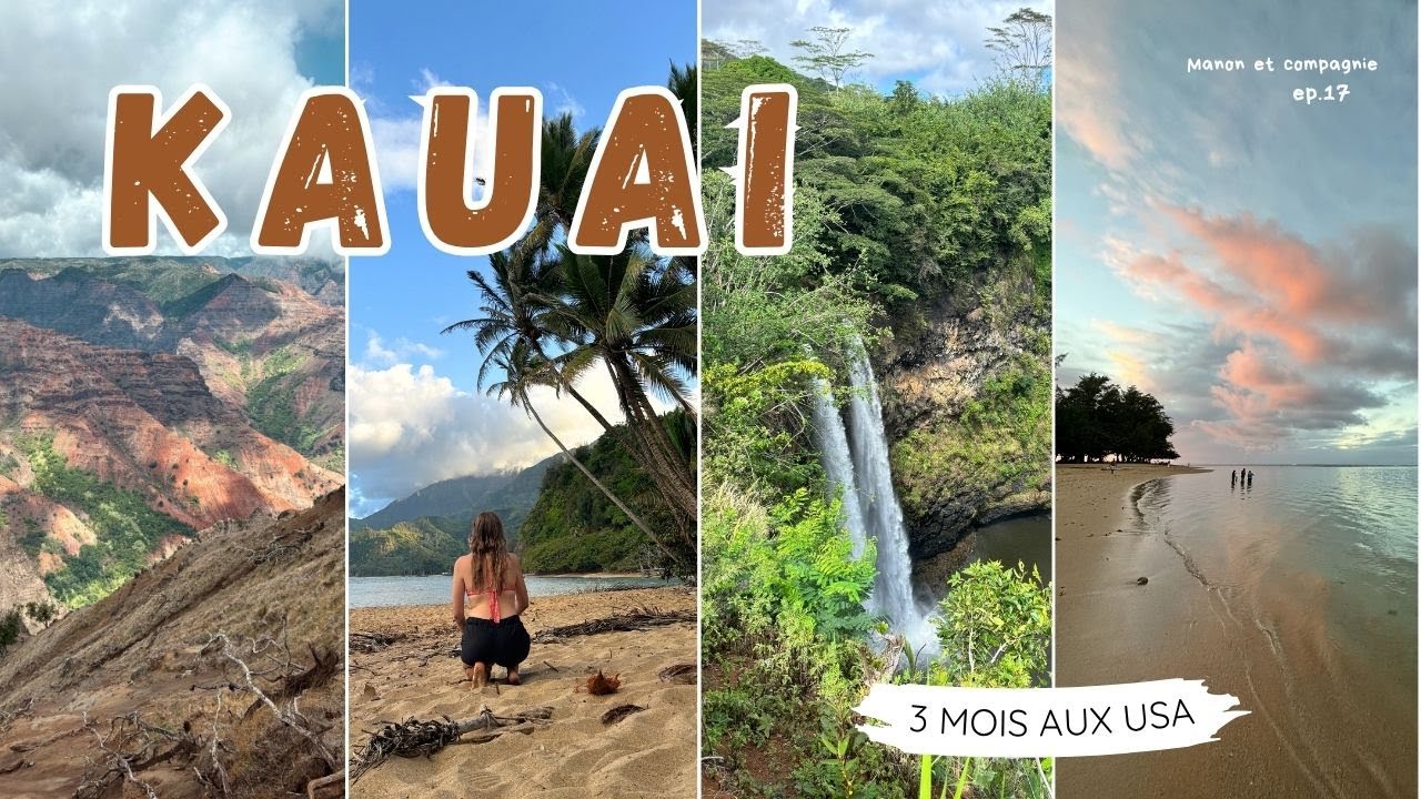 DÉCOUVERTE DE KAUAI (NAPALI COAST, WAIMEA CANYON...) 🌴 | 26 STATES TOUR (EP.17)
