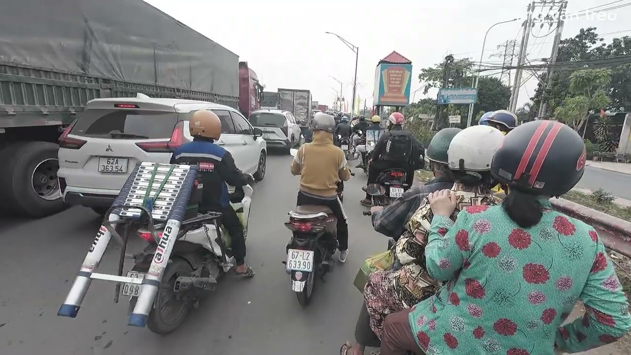 HÀNH TRÌNH VỀ QUÊ ĂN TẾT,  LONG AN VỀ CẦN THƠ 