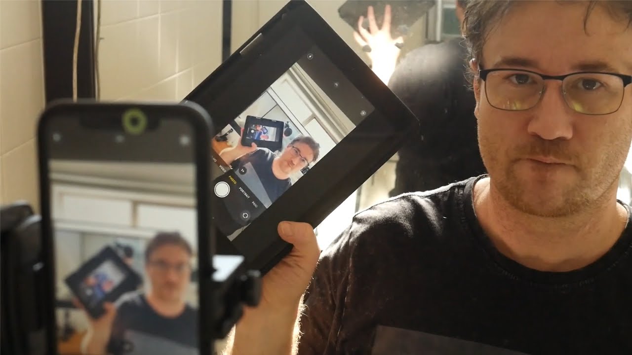 Beaming the Back of Your Head to a Mirror Monitor
