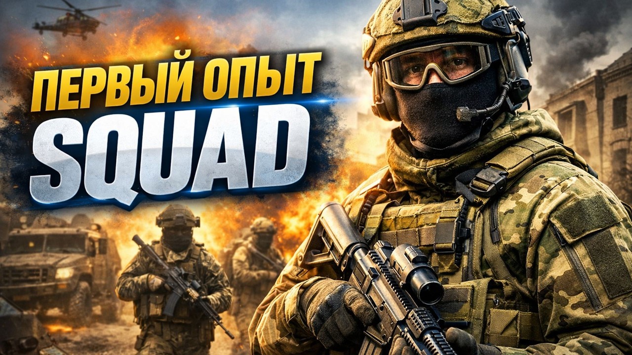 Стоит ли играть в Squad в 2026? Первый опыт | Милсим стрим