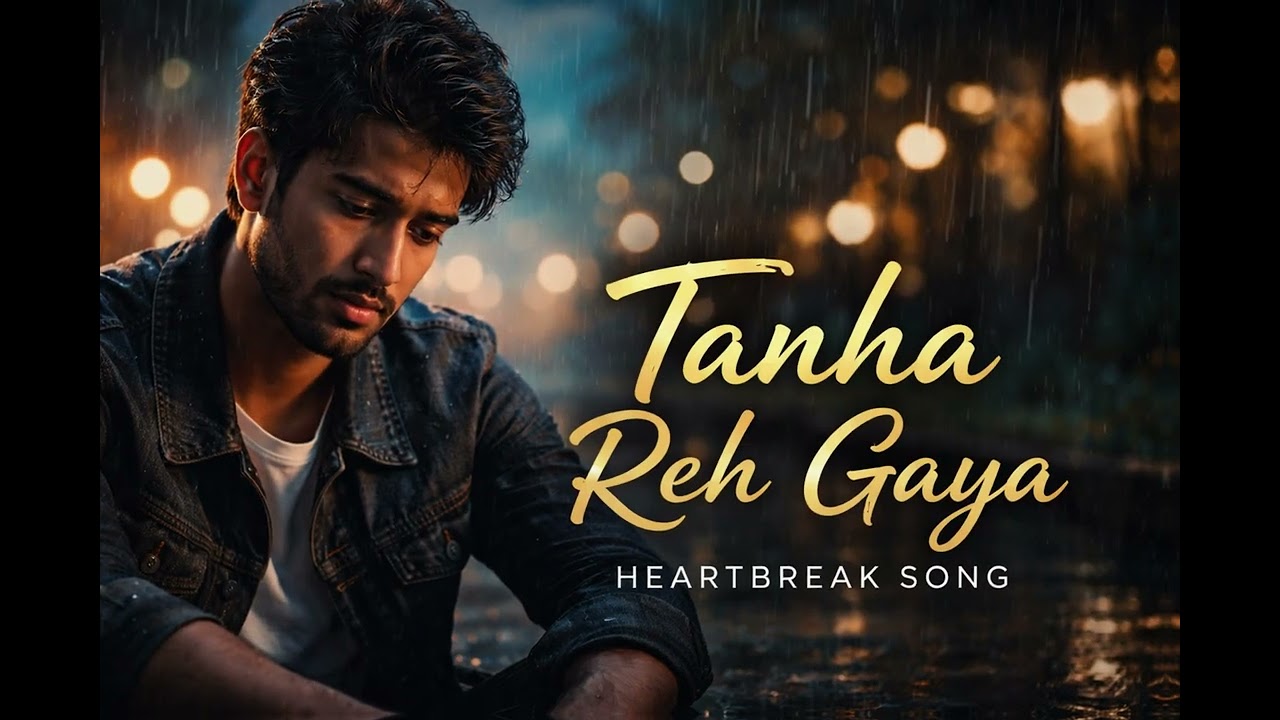 🎵 Tanha Hi Reh Gaya | Emotional 💔 Heartbreak Song | HUSH Vibes 🎧