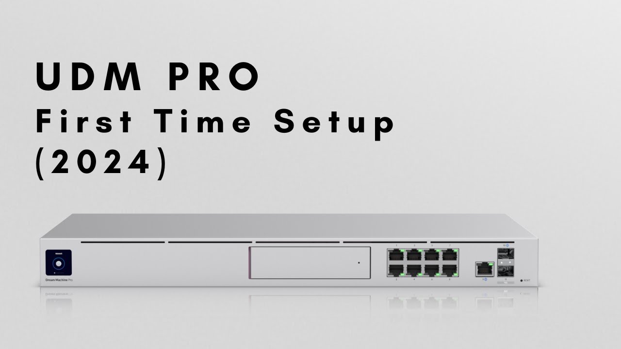 Первая настройка UDM-Pro