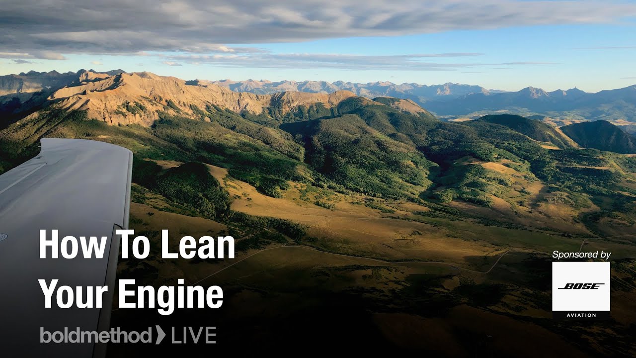 How To Lean Your Engine: Boldmethod Live