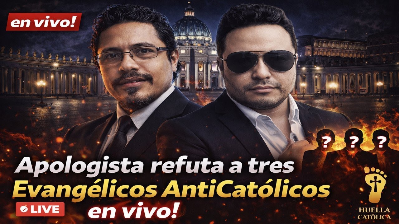 Católico Apologista refuta a tres Evangélicos !...