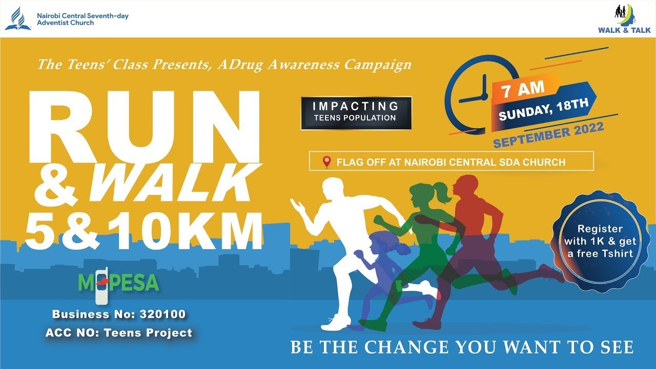 Walk and Run Drug Awareness Campaign