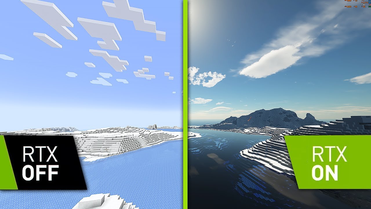 RTX 3090Ti | Minecraft 4K Vanila vs Ray Tracing Shader comparison - ultra settings