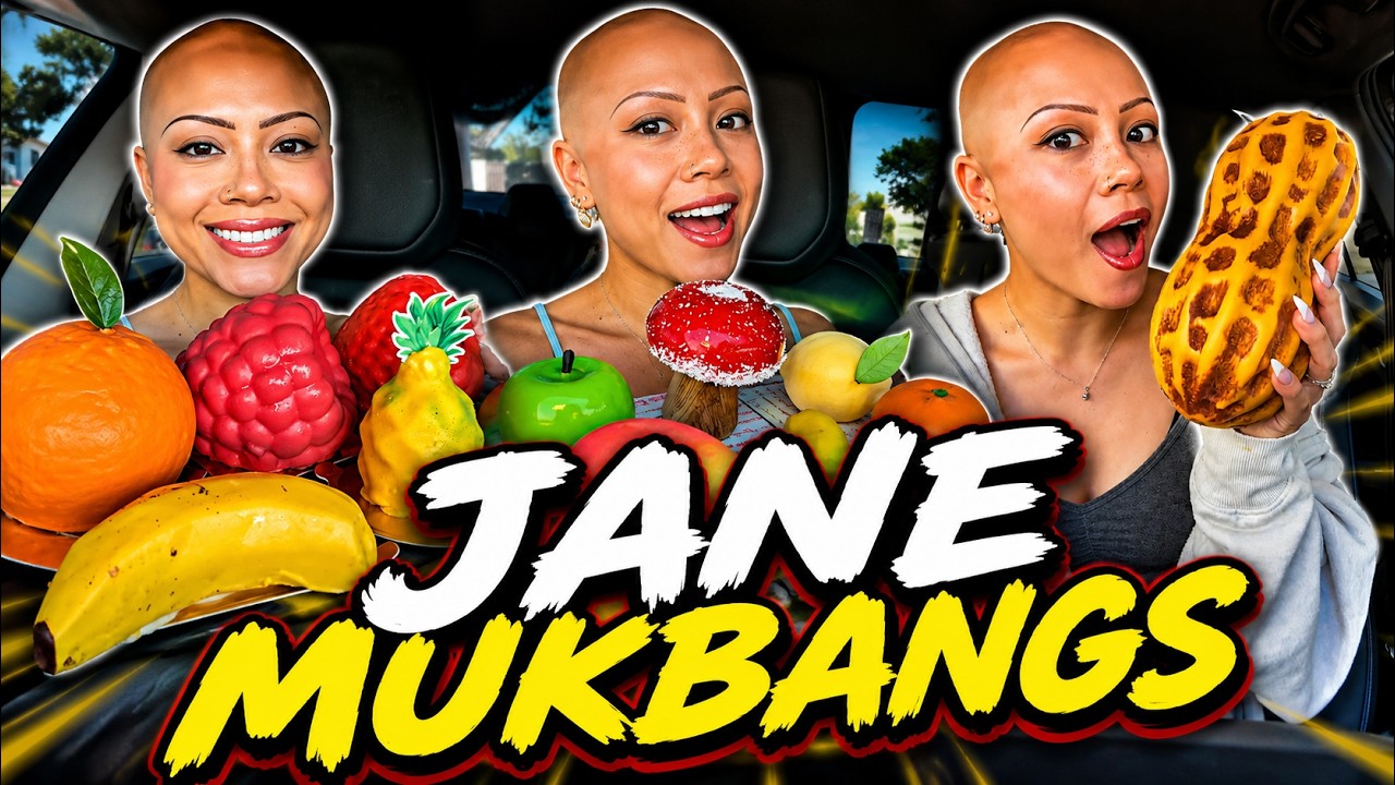 FUNNIEST JANE MUKBANGS - Trying Every Dessert in LA
