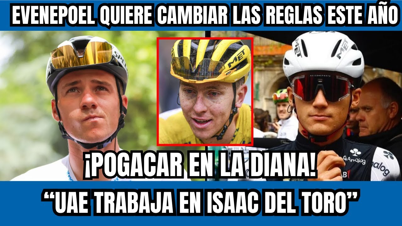 🚨Este es el Plan de Evenepoel para Desmontar a Pogacar Antes del Tour de Francia