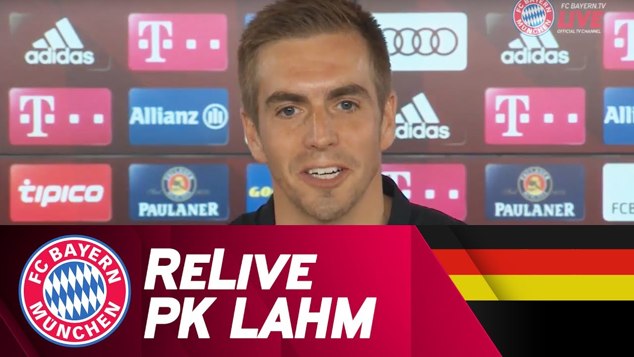 ReLive | Letzte Pressekonferenz von Philipp Lahm | FC Bayern