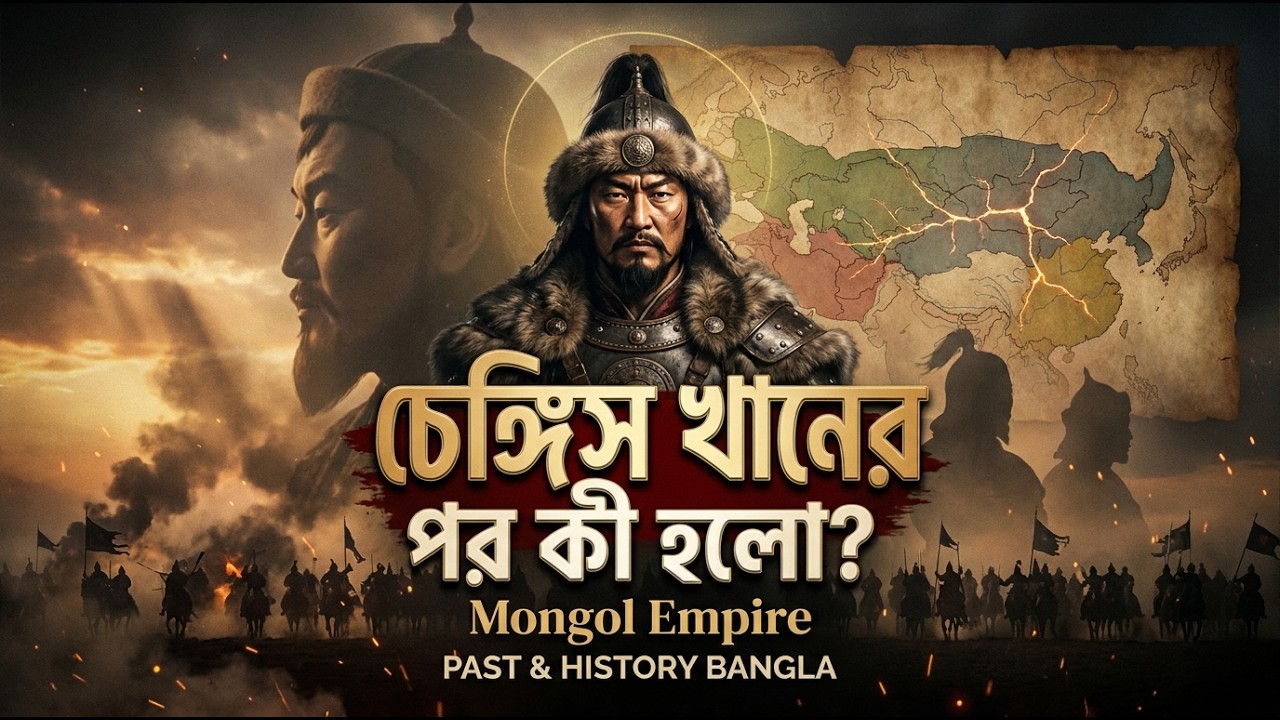 চেঙ্গিস খানের মৃত্যুর পর সাম্রাজ্যের কী হয়েছিল? | Mongol Empire | PAST & HISTORY BANGLA