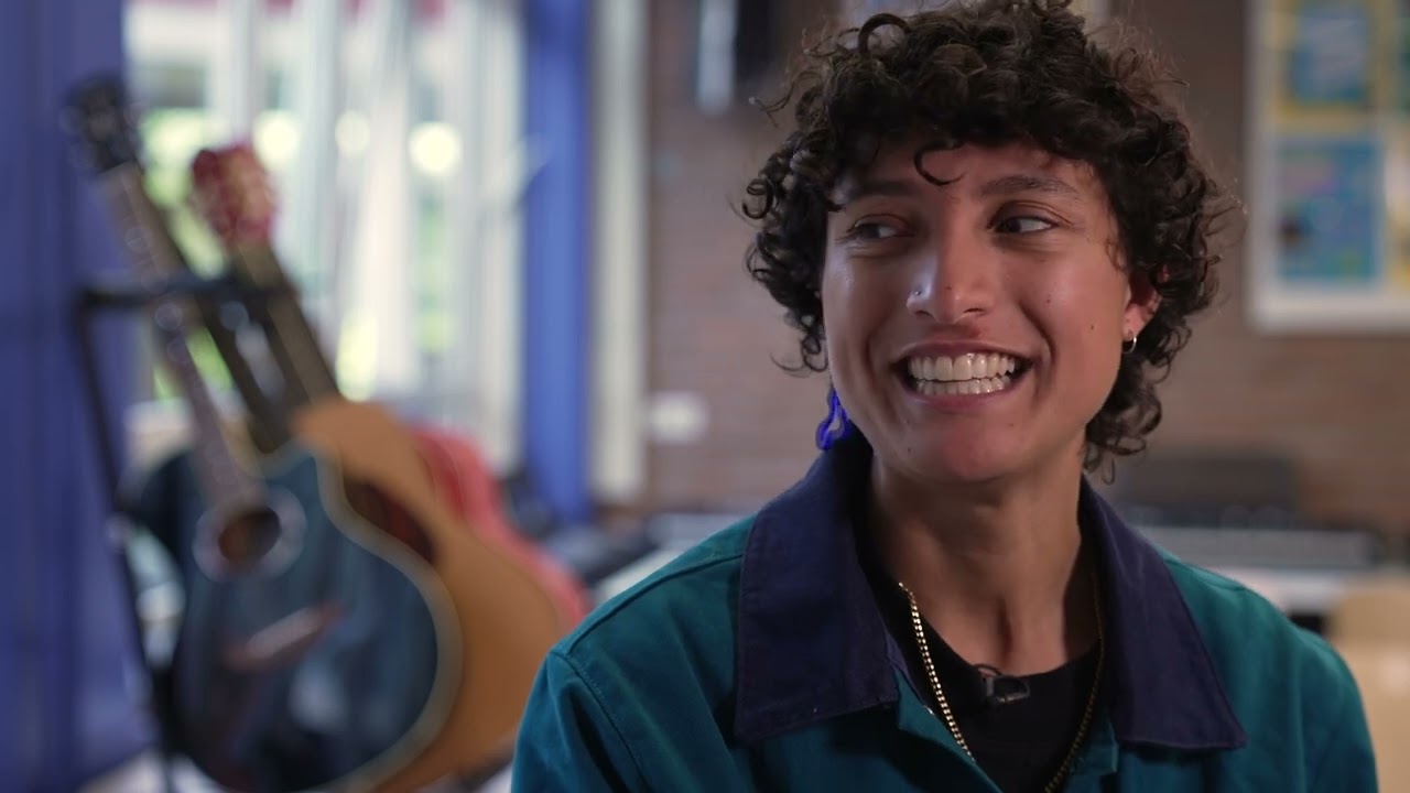 Masterclass van Babs op het Jacob van Liesveldt | Winnaars Protest Song Contest 2024