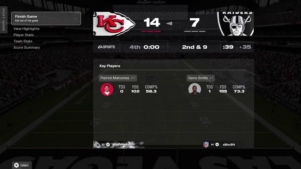 Madden NFL 26 Online H2H GamePlay Part 9