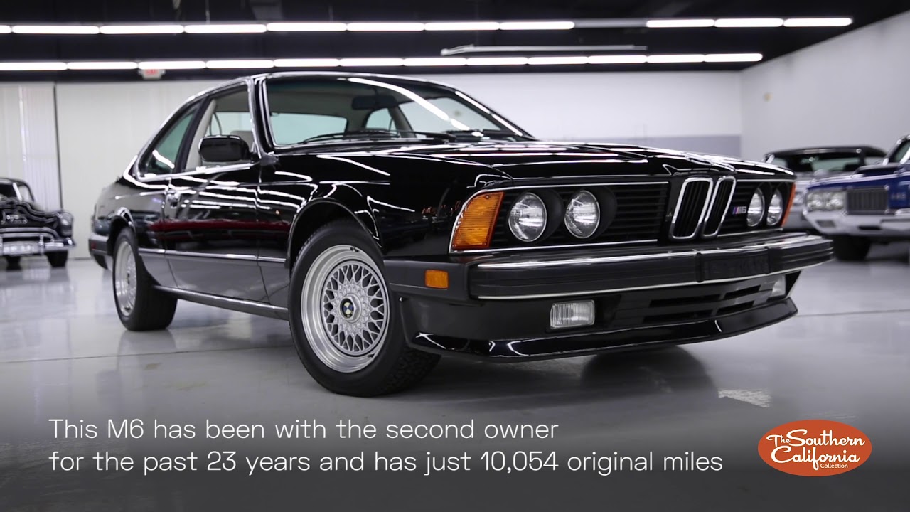 1987 BMW M6