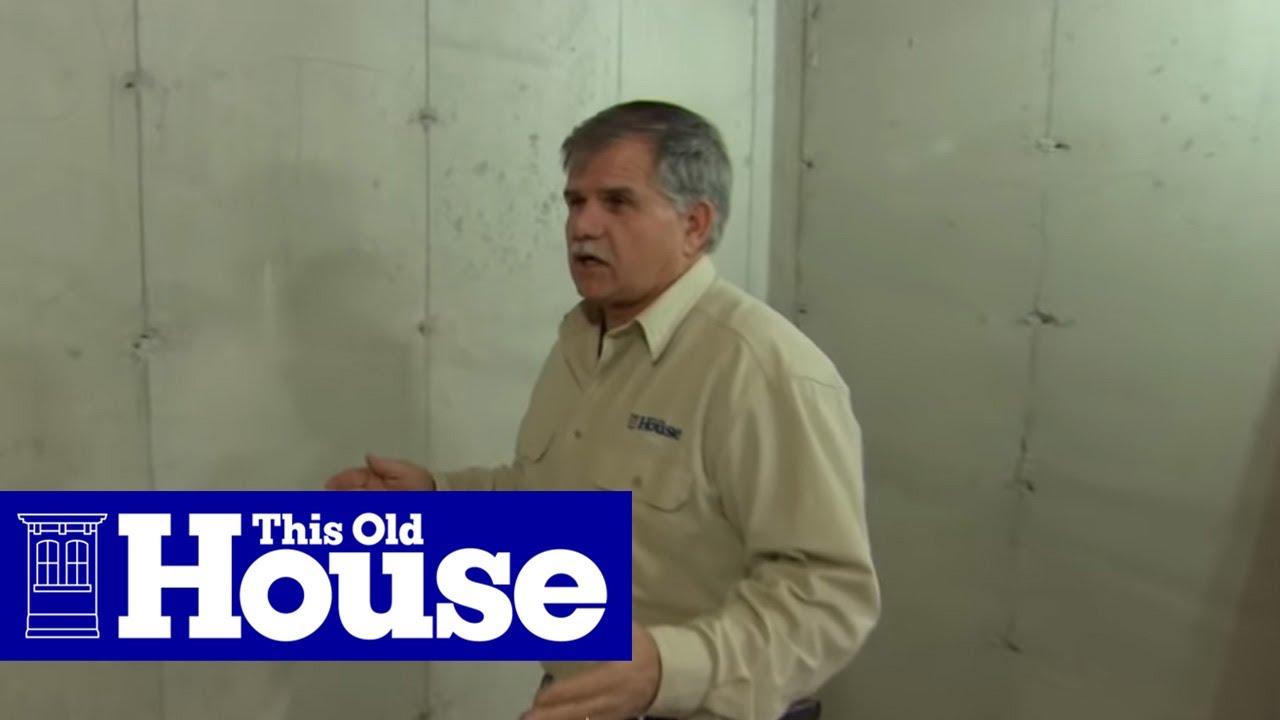 How to Frame Out Basement Walls | This Old House